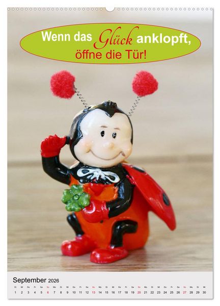 Produktbild: Nimm das Leben leicht, auch wenn's manchmal schwerf&auml;llt (hochwertiger Premium Wandkalender 2026 DIN A2 hoch), Kunstdruck in Hochglanz