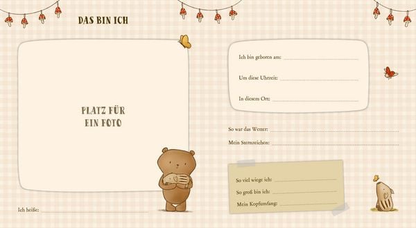 Produktbild: Mister O'Lui Babyalbum - Mein erstes Jahr