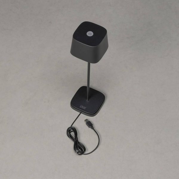 Produktbild: Konstsmide 7814-750 Capri USB-Leuchte LED LED fest eingebaut 2.2W Schwarz