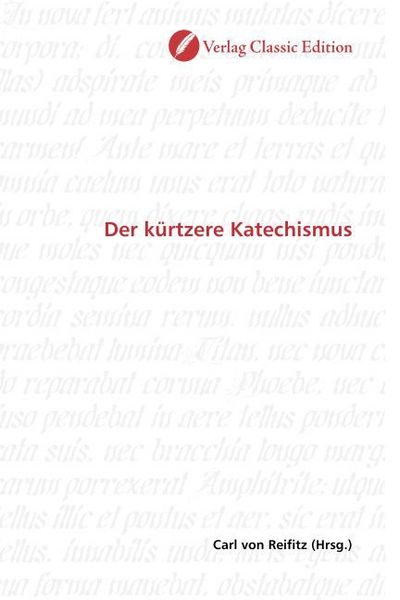 Produktbild: Der k&uuml;rtzere Katechismus