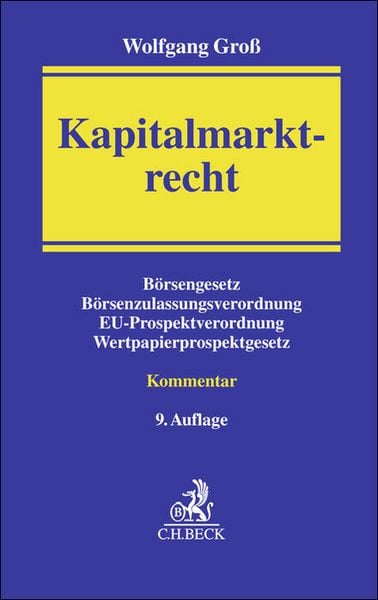 Produktbild: Kapitalmarktrecht