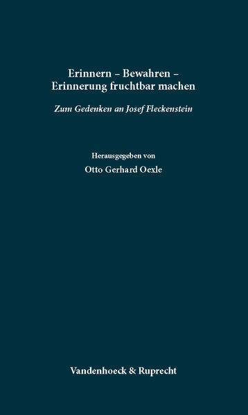 Produktbild: Erinnern &ndash; Bewahren &ndash; Erinnerung fruchtbar machen