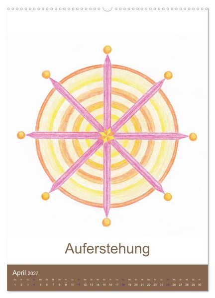 Produktbild: Atlantisheilsymbole (Wandkalender 2027 DIN A2 hoch), CALVENDO Monatskalender