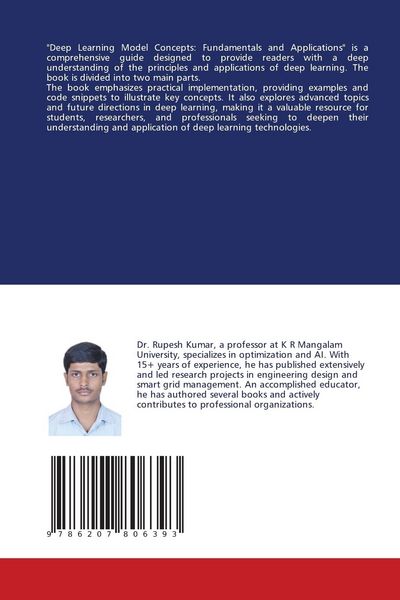 Produktbild: Deep Learning Model Concepts: Fundamentals and Applications