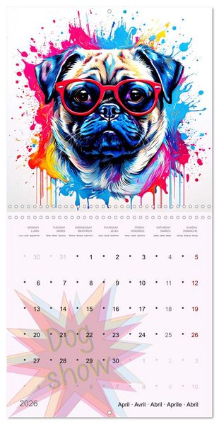 Produktbild: Dog show (Wall Calendar 2026 12 &times; 12 Inch) CALVENDO 12 Month Wall Calendar