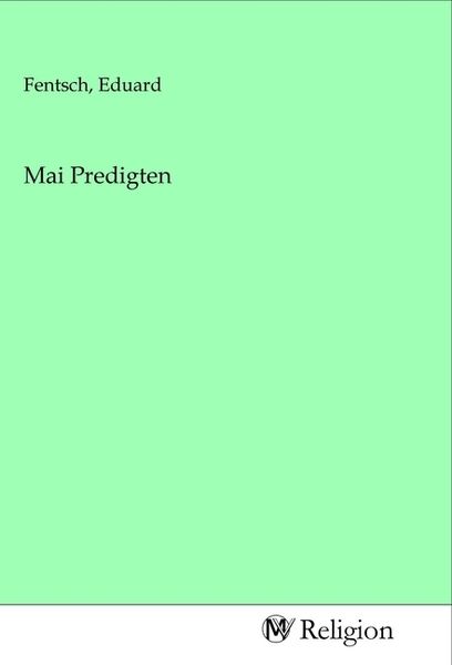 Produktbild: Mai Predigten