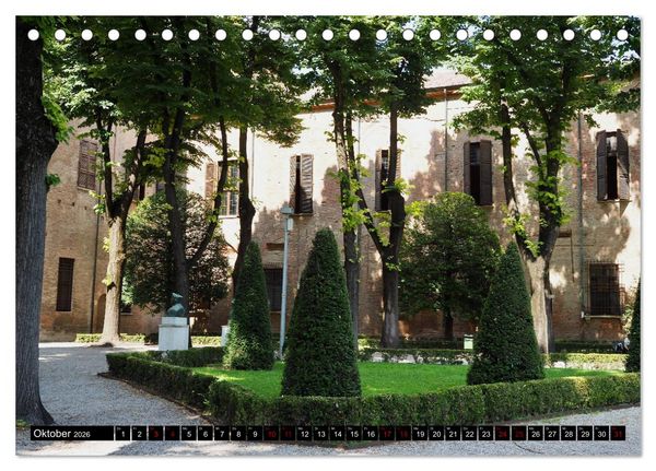 Produktbild: Die Renaissancestadt Mantua (Tischkalender 2026 DIN A5 quer), CALVENDO Monatskalender