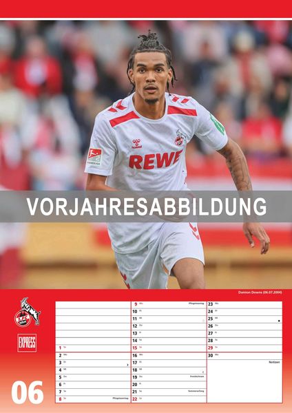 1. FC Köln 2026 - Fußball-Kalender - Express-Fankalender