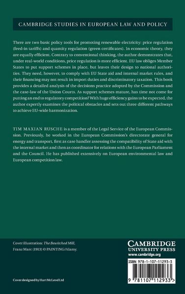 Produktbild: EU Renewable Electricity Law and Policy
