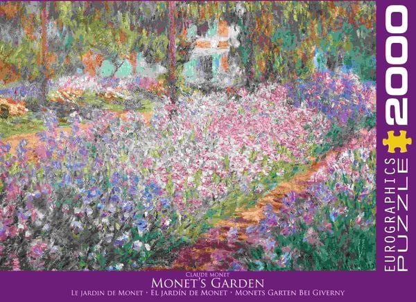 Produktbild: Monets Garten, Monet (Puzzle)