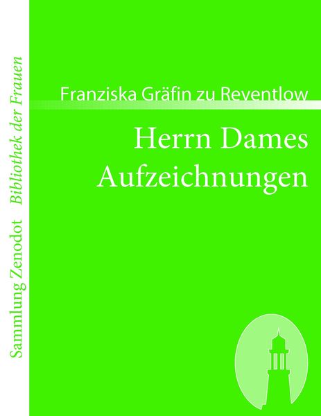Produktbild: Herrn Dames Aufzeichnungen