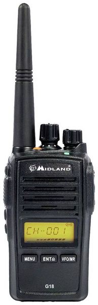 Produktbild: Midland G18 Pro NC 2er Koffer m. MA 25-M Security C1145.S1 PMR-Handfunkger&auml;t