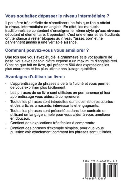 Produktbild: 500 Phrases Vraiment Utiles en Anglais