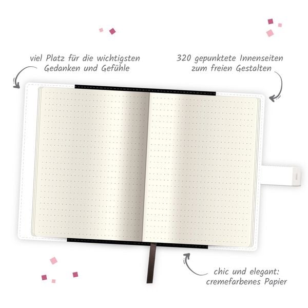 Produktbild: Tr&ouml;tsch Tagebuch mit Zahlenschloss Flowers