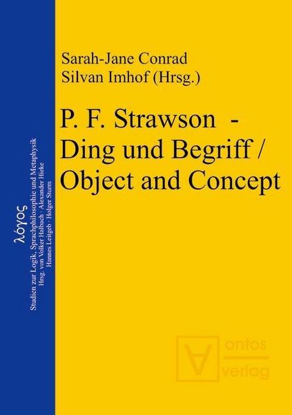 Produktbild: P. F. Strawson - Ding und Begriff / Object and Concept
