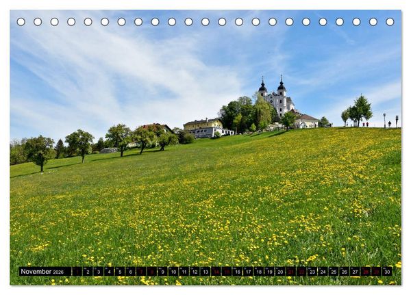 Produktbild: Fr&uuml;hling im Mostviertel (Tischkalender 2026 DIN A5 quer), CALVENDO Monatskalender