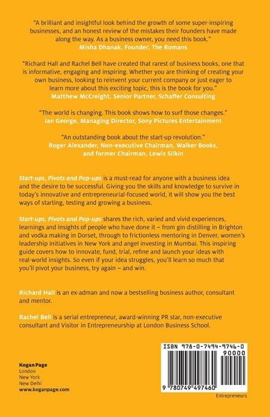 Produktbild: Start-Ups, Pivots and Pop-Ups