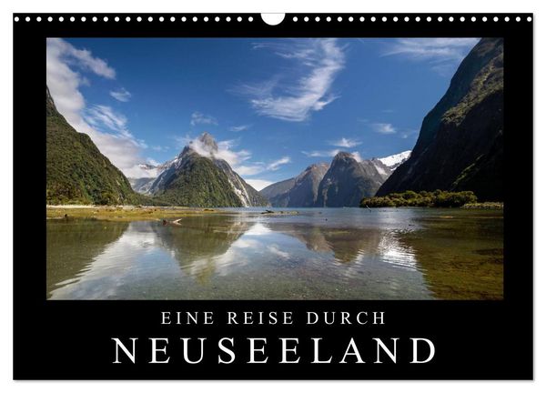 Eine Reise durch Neuseeland (Wandkalender 2026 DIN A3 quer), CALVENDO Monatskalender