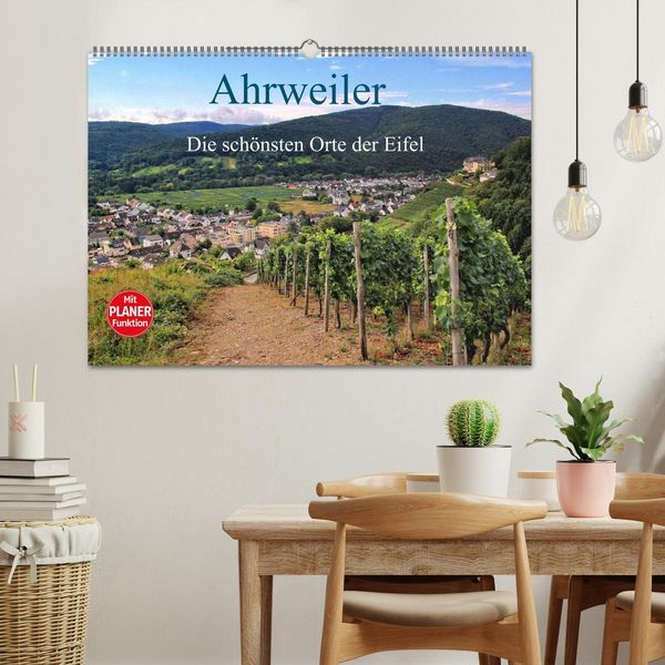 Produktbild: Die sch&ouml;nsten Orte der Eifel - Ahrweiler (Wandkalender 2026 DIN A2 quer), CALVENDO Monatskalender