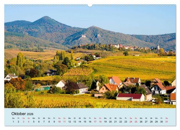 Produktbild: Elsass- und Vogesentr&auml;ume (Wandkalender 2026 DIN A2 quer), CALVENDO Monatskalender
