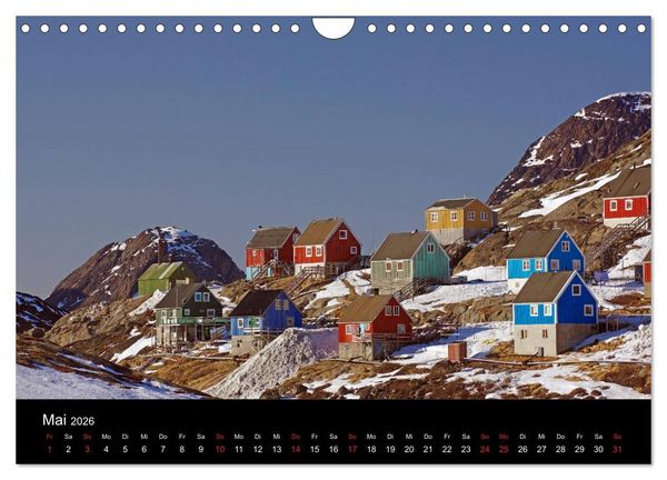 Produktbild: Gr&ouml;nland - Der wilde, wei&szlig;e Westen (Wandkalender 2026 DIN A4 quer), CALVENDO Monatskalender