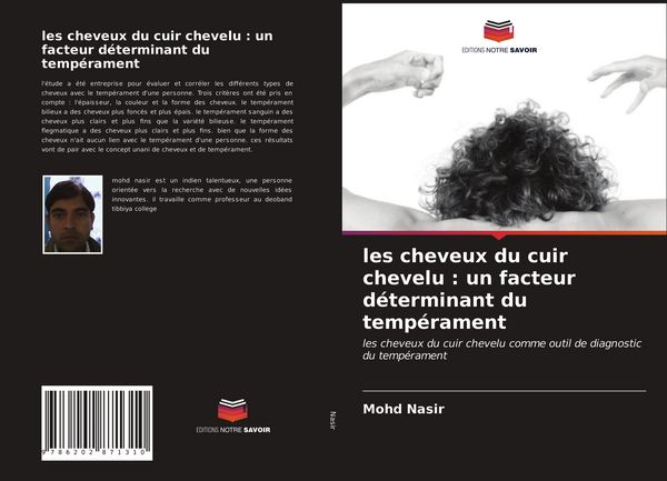 Produktbild: Les cheveux du cuir chevelu : un facteur d&eacute;terminant du temp&eacute;rament