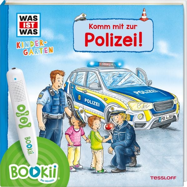 Produktbild: BOOKii&reg; WAS IST WAS Kindergarten Komm mit zur Polizei!
