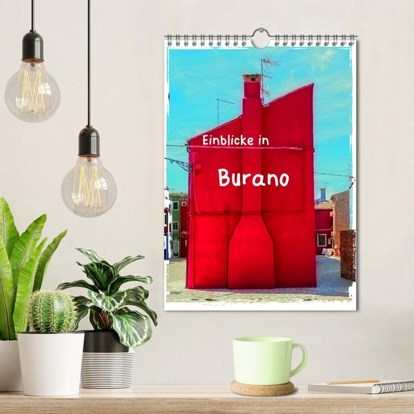 Produktbild: Einblicke in Burano (Wandkalender 2026 DIN A4 hoch), CALVENDO Monatskalender