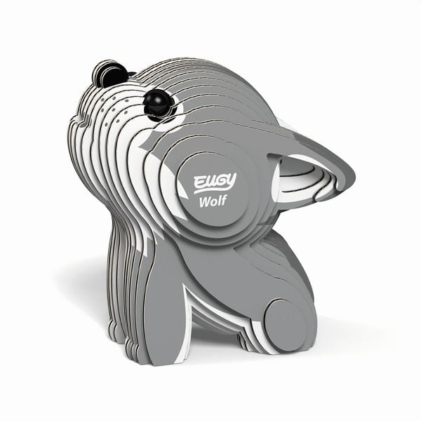 Produktbild: EUGY - 3D Bastelset Wolf