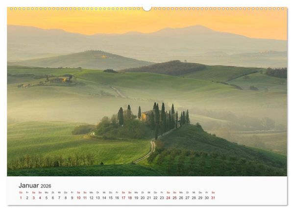 Produktbild: Italien - Das wundervolle Land im S&uuml;den. (hochwertiger Premium Wandkalender 2026 DIN A2 quer), Kunstdruck in Hochglanz