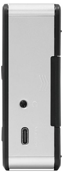 Produktbild: TechniSat DIGITRADIO 1 A Akku-Radio DAB+, UKW, ASA-Warnfunktion wiederaufladbar Schwarz, Silber