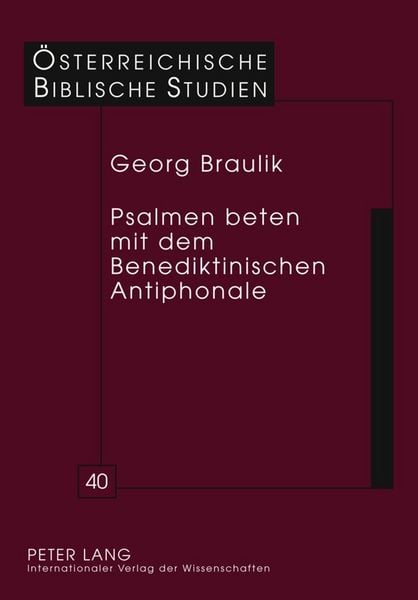 Produktbild: Psalmen beten mit dem Benediktinischen Antiphonale