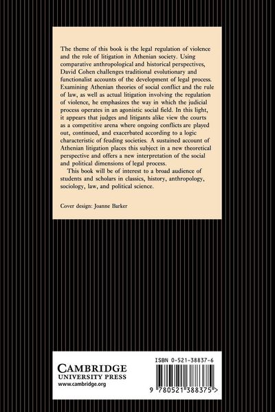 Produktbild: Law, Violence, and Community in Classical Athens