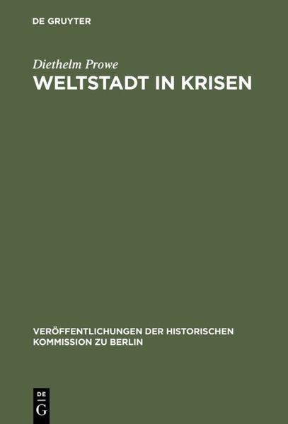 Produktbild: Weltstadt in Krisen