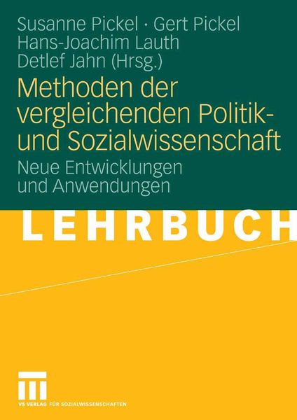 Produktbild: Methoden der vergleichenden Politik- und Sozialwissenschaft