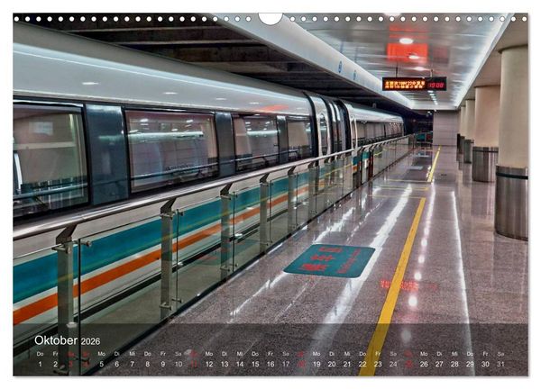 Produktbild: Shanghai - faszinierende Facetten (Wandkalender 2026 DIN A3 quer), CALVENDO Monatskalender