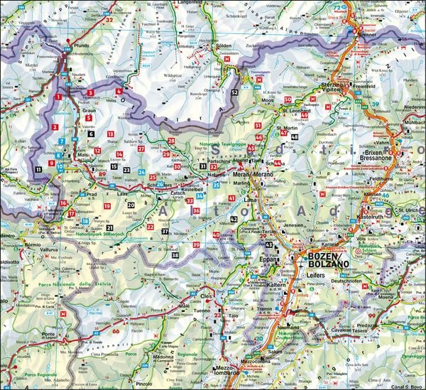 Produktbild: ROTHER Wanderbuch Stille Pfade Vinschgau - Meraner Land