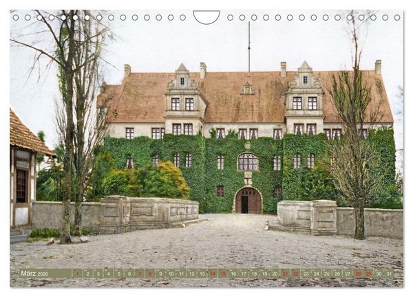 Produktbild: Altmark um 1900 - Orte zur Kaiserzeit in Farbe &ndash; kolorierte Fotografien (Wandkalender 2026 DIN A4 quer), CALVENDO Monatskalender