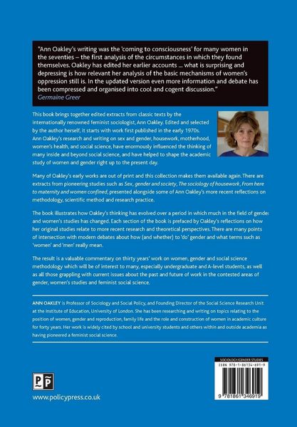 Produktbild: The Ann Oakley reader