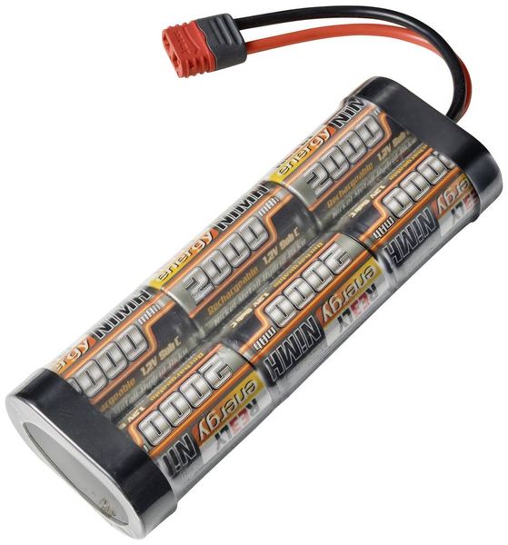 Reely Modellbau-Akkupack (NiMh) 7.2V 2000 mAh Zellen-Zahl: 6 Stick T-Stecksystem