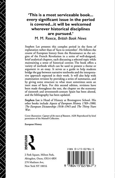 Produktbild: Aspects of European History 1494-1789