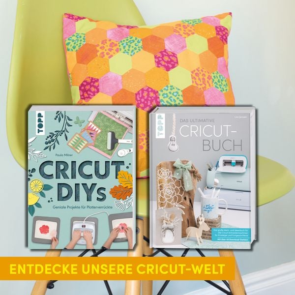 Produktbild: Cricut DIYs. Geniale Projekte f&uuml;r Plotterverr&uuml;ckte.