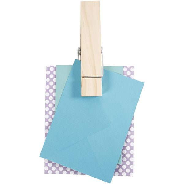 Produktbild: Creativ Company Holzklammer, L 15 cm, B 3,5 cm, 1 Stk