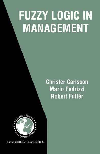 Produktbild: Fuzzy Logic in Management