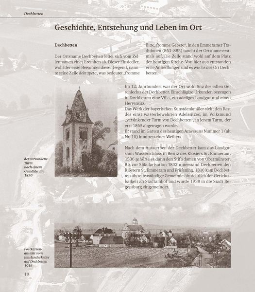 Produktbild: Dechbetten, Ziegetsdorf und K&ouml;nigswiesen