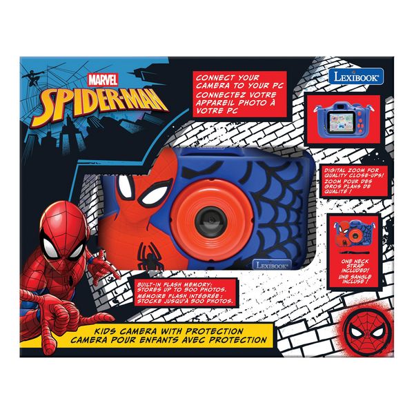 Produktbild: Kinderkamera mit Spider-Man-Schutz