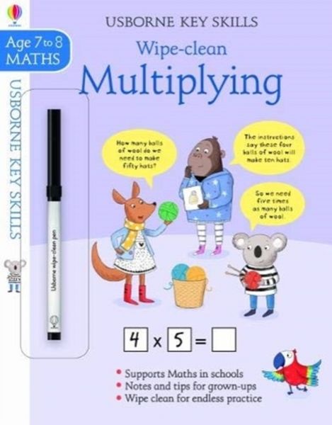 Produktbild: Bathie, H: Wipe-Clean Multiplying 7-8