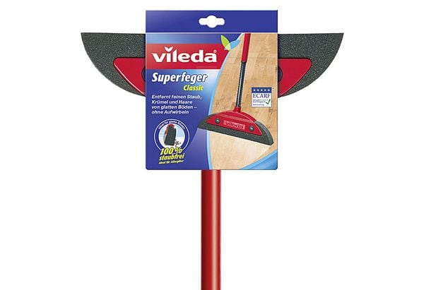 Produktbild: Vileda 1469 Superfeger Classic mit Teleskopstiel Besen 1St.