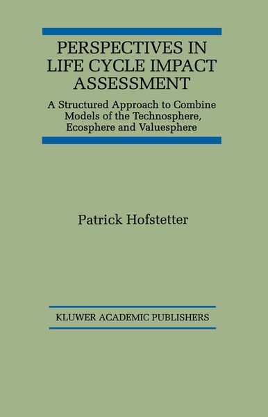 Produktbild: Perspectives in Life Cycle Impact Assessment