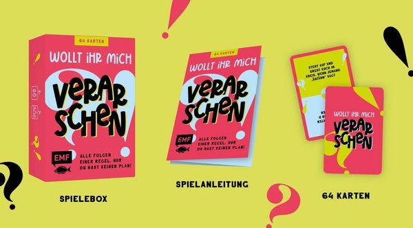 Produktbild: Kartenspiel: Wollt ihr mich verarschen?!